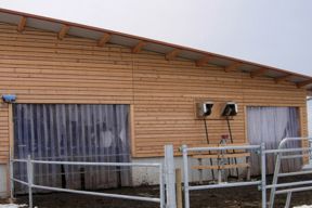 PVC-Vorhang 3 mm konfektioniert