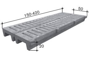 Querschlitzrost Typ 20/18