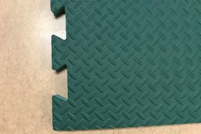 Matelas vert système puzzle